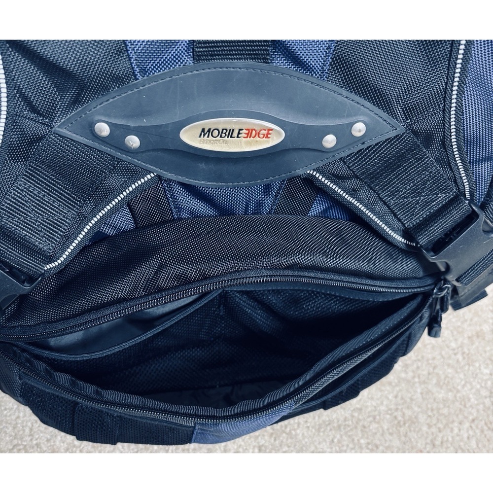 Mobile Edge Bring It On Laptop Computer Backpack Blue Travel School 21 Inch - Picture 4 of 16